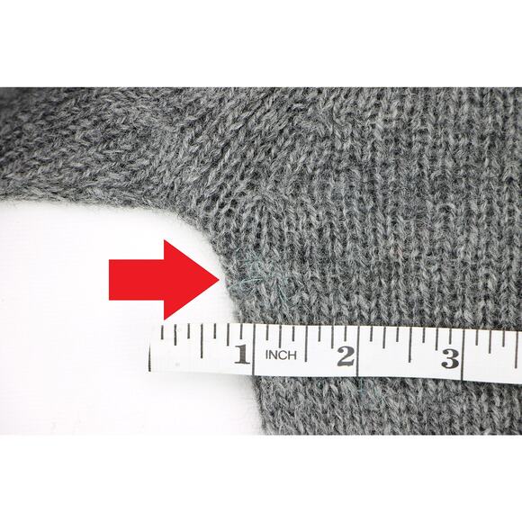 Braemar Light Wool Grey Sweater S, Vintage Casual Chicr9a - Picture 10 of 10